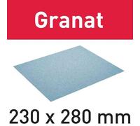 Abrasif FESTOOL - 230 x 280 mm - grain 80 - 10 pièces - 201258