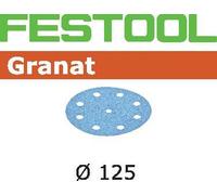 Festool Abrasif pour ponceuse Granat STF D125/90 Ø125 mm grain 60 - 50 pièces