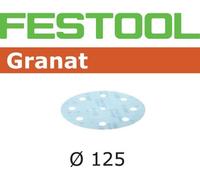 Festool Abrasif pour ponceuse Granat STF D125/8 P1000 Ø 125 mm - Boîte de 50