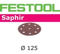 Festool Disque abrasif Saphir STF D125/8 P80 – Ø 125 mm – Boîte de 25