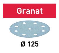 Abrasif pour ponçeuse FESTOOL Granat - Ø 125 mm