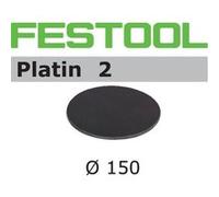 Festool Abrasif pour ponceuse Platin 2 Ø 150 mm Grain 1000 – Lot de 15