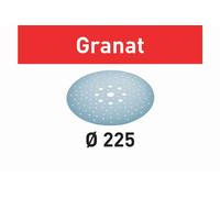 Festool Disque abrasif Granat STF D225/128 P80 - Ø 225 mm - Grain 80 - 5 pièces
