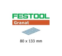 Abrasifs rectangulaires StickFix 80x133 mm grain 40 boîte de 50 pièces
