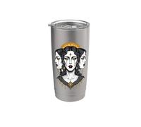 Abraxas Yeux fondus de la Goetia Gobelet isotherme en acier inoxydable double paroi