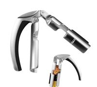 Abrechampagne Tire-bouchon à vin élégant | Outil professionnel semi-automatique pour champagne avec construction robuste et prise en main confortable, outil fiable pour ouvrir les bouteilles