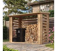 Abri à bûches -l146xl232xh199 cm - 2.63 m2
