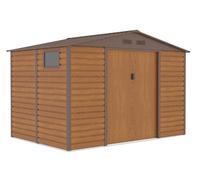 Abri à outils en métal Malmo 2,8 x 1,9 m Store Boss marron