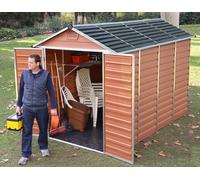 Abri à outils marron SkyLight 6x10 Palram - Canopia