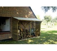 Abri bûches en bois Cerland Memphis XL