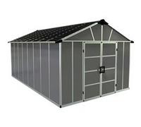 Palram - Abri De Jardin 11x17.2 Pieds Gris Anthracite Avec Plancher 705723 Gris