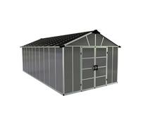 Palram Abri de jardin Yukon 21,3 m² (6,43×3,32×2,52 m) Gris anthracite 705685