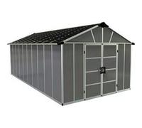 Abri de jardin 11x21.3 pieds gris anthracite avec plancher Palram 705724 G