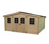 abri jardin bois Balta 4,16x3,14m 13m2