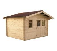 Habrita Abri jardin 3.65×3.49×2.47m 12.74m²