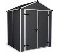 Abri de jardin 6x5 pieds gris anthracite Palram 706787 G