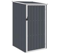 Abri de jardin - AKO - Anthracite - Acier galvanisé - 87x98x159 cm - Sans plancher