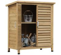 Abri de jardin - Armoire de jardin - Grange de jardin - Atelier de jardin - Grange - Bois - Toit en pente - Grand espace de rangement