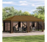 vidaXL Tonnelle de jardin 6 x 3 m avec parois latérales, orange