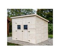 Abri de jardin bois 3 x 2,20m "Spring"