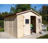 Abri de jardin bois 3x3m "Eden"