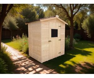 abri de jardin bois Eden 1.80 X 1.45m AVEC PLANCHER