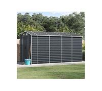 vidaXL Abri de Jardin, Cabane à Outils avec Poignées, Remise à Outils avec Toit Inclinable, Abri de Rangement Patio, 3188256