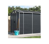 Abri de Jardin, Cabane à Outils avec Poignées, Remise à Outils avec Toit Inclinable, Abri de Rangement Patio, 3188261