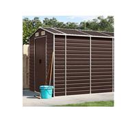 Abri de Jardin, Cabane à Outils avec Poignées, Remise à Outils avec Toit Inclinable, Abri de Rangement Terrasse, 3188268