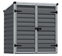 Abri de jardin - CANOPIA BY PALRAM - Voyager - Aluminium - Polycarbonate - Gris