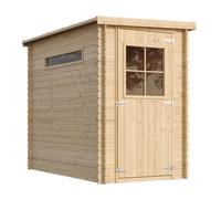 Abri de jardin en bois avec sol traité- l239xl144xh198 cm-2.63 m2