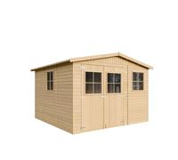 Abri de jardin en bois - h226x316x324 cm-9 m²