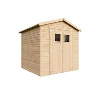 Abri de jardin en bois les planchers imprégné - h228x222x233 cm-4,2 m²