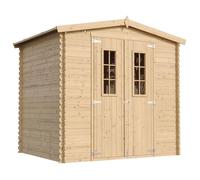 Abri de jardin en bois - l236xl226xh218 cm- 4.33 m2