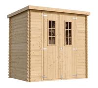 Abri de jardin en bois avec sol traité de haute qualité - 2.22m2