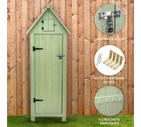 Abri de Jardin en Bois - Vert