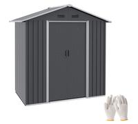 Abri de jardin en métal - Range-outils de jardin - Boîte de rangement pour le jardin - Coffre de rangement extérieur - 2,1 m² de surface