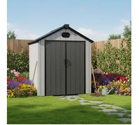 Abri de jardin en résine 1,81 x 1,14 m avec plancher