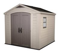 Abri de jardin en résine 6,6 m² KETER Sydney 88 Beige et Marron