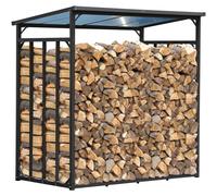 Abri de jardin extérieur - 185 x 100 x 185 cm - Profil en acier - Résistant aux intempéries - Capacité de 3,5 m³