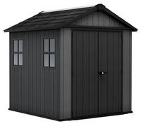 Abri de jardin Keter Newton Plus large 7x7,5 gris, avec plancher