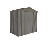 Abri de jardin métal aspect bois vieilli 64 - 2,43 m² - Chalet et Jardin