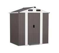 Abri de jardin métal ""Dallas II"" - 2 17 m² - Taupe