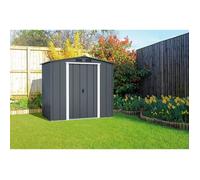 Abri de jardin - Métal - DURAMAX - 2,47 m² - 0,33 mm - Anthracite - DUECO64PR