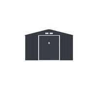Vente-unique - Abri de Jardin métal en Acier galvanisé Gris 15,35 m² - Archer