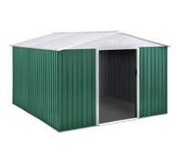 Habitat et Jardin – Abri de jardin métal Rosas – 7,06 m² – Vert