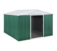 Habitat et Jardin – Abri de jardin métal Rosas – 7,06 m² – Vert
