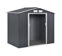 Abri de jardin métal ""Vegas"" - 2,7 m² - Gris