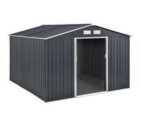 Abri de jardin métal ""Vegas"" - 7,06 m² - Gris