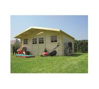 Abri de Jardin Montreux 5080x5080 - SOLID - SOL5412025983445 - Vert - Carton